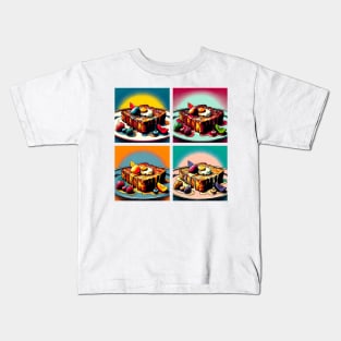 Pop Pain Perdu  Art - French Cuisine Culinary Kids T-Shirt